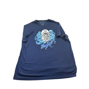 Robert Graham 4XLT Submarine Skull Graphic Tee